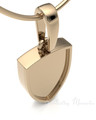 14K Gold Shield Me Forever Sealed Memorial Jewelry