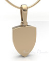 14K Gold Shield Me Forever Sealed Memorial Jewelry