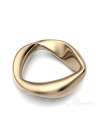 14K Gold Helix Round Forever Sealed Memorial Jewelry