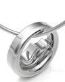 14K White Gold Appalachia Forever Sealed Memorial Jewelry