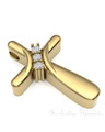 Forever Sealed Gold Plated Stylish Cross Memorial Jewelry
