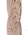 Rose Gold Plated Twisted Cylinder Forever Sealed Cremation Jewelry