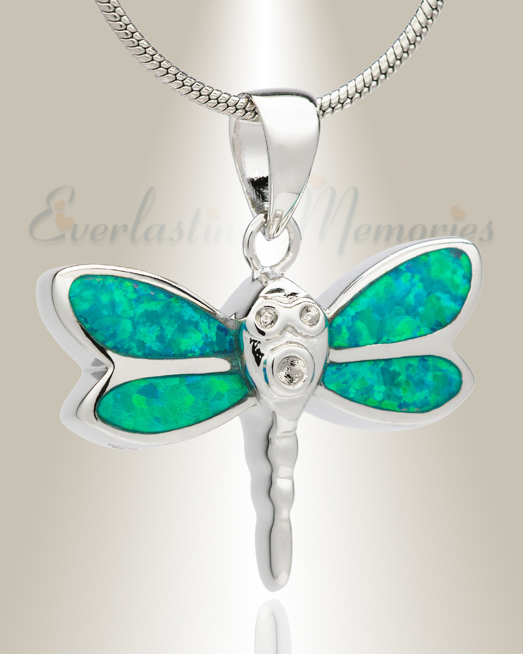 Dragonfly cremation jewelry Clearance