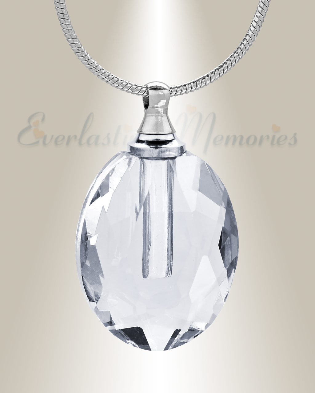 Clear cremation jewelry clearance