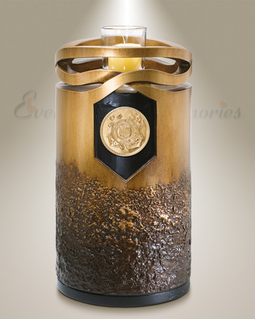 Infinity Coast Guard remembrance urns and crematory urns for ashes for