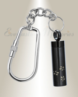 Black Plated Takin a Walk Keychain