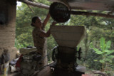 Single origin coffee beans from women farmers in Peru’s Amazonas region.