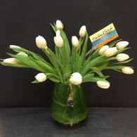 Totally Tulips - 20 stems - tell us what color you desire in comment box. 