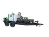 51T Series Trailer Jetter 1840 TRU Hot Jetter - 76 HP EFI, 18 GPM, 4000 PSI, 330 Gallon