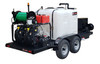 51T Series Trailer Jetter 1840 - 76 HP EFI, True 18 GPM@4000 PSI, 600 Gallon