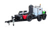 51T Series Trailer Jetter 2440 Dual Burner Hot Jetter - 80 HP Briggs EFI, 24 GPM, 4000 PSI, 330 Gallon