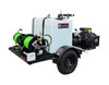 58 Series Trailer Jetter 2538 TRU - 80 HP Briggs Vanguard EFI, 25 GPM, 3800 PSI 220 Gallon 300' 5/8"