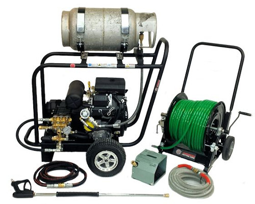 Cart Kit 5540 Propane - 25 HP, 5.5 GPM, 4000 PSI, Garden Hose Inlet