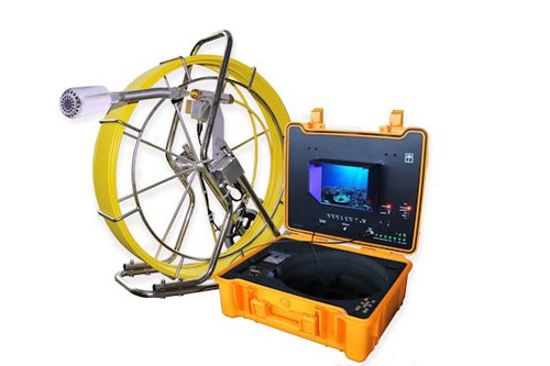  Sewer Drain Camera  400' Cable 512Hz Sonde DVR with Footage Counter