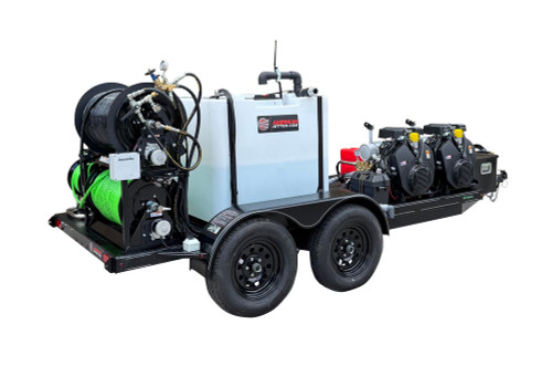 51T Series Trailer Jetter 2750 - 114 HP EFI, 27 GPM 5000 PSI, 330 Gallon (UPGRADEABLE) 51T Series Trailer Jetter 2750 - 114 HP EFI, 27 GPM 5000 PSI, 330 Gallon (UPGRADEABLE)