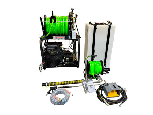 Van Kit Dual Pump 1040/2040TRU - 40 HP Briggs Vanguard, 10 GPM 4000 PSI / 20 GPM 2000 PSI