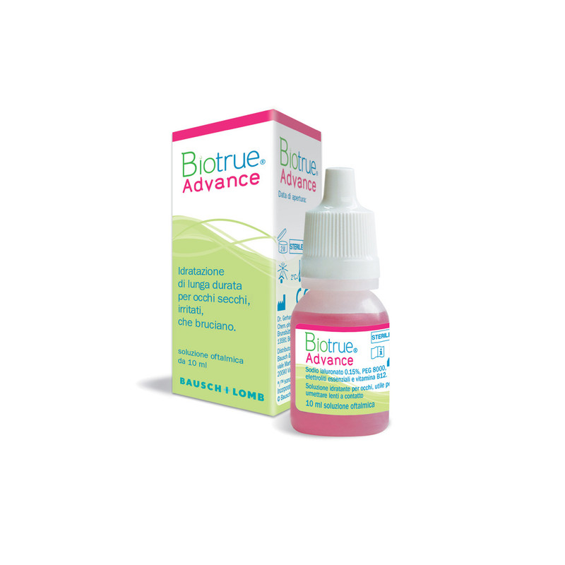 Biotrue Advance 10 ml - Soluzione idratante per occhi