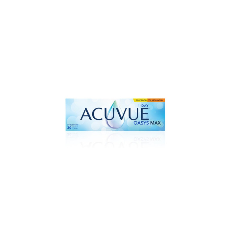 Lenti a contatto ACUVUE OASYS MAX 1-Day Multifocal for Astigmatism confezione da 30 lenti