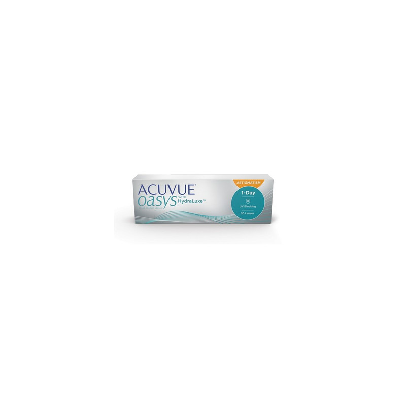 ACUVUE OASYS® 1-Day with HydraLuxe™ per Astigmatismo da 30 lenti