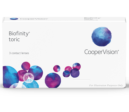 Biofinity® per Astigmatismo da 3 lenti