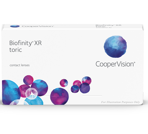Biofinity® XR per Astigmatismo (Cilindri Elevati) da 3 lenti