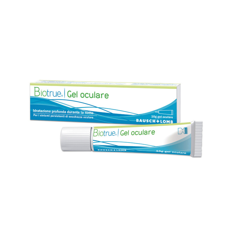 Confezione di Biotrue Gel Oculare Bausch & Lomb, sostituto lacrimale per occhio secco da 10 g.