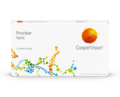 Proclear® per Astigmatismo  da 3 e da 6 lenti