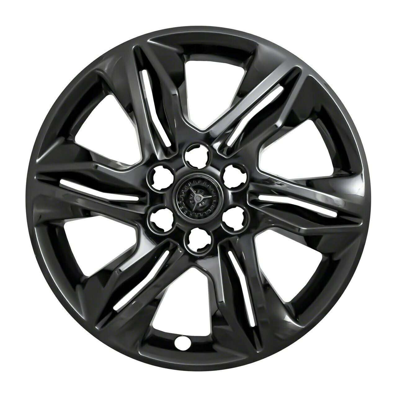 Set Of 4 Gloss Black Wheel Skins – ABS Covers For 2019-2021 Chevy Blazer | Quickskins