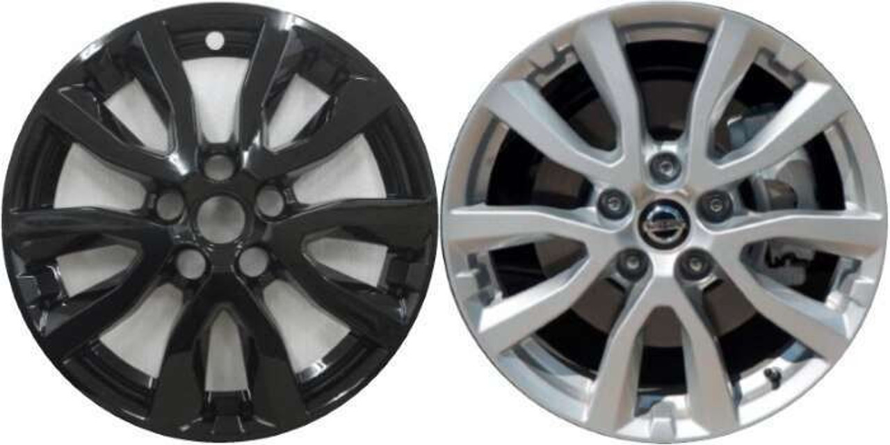 SINGLE PIECE Nissan Rogue Black Wheel Skin / Hubcap / Wheel