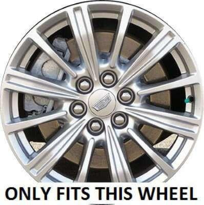 2017 2018 2019 Cadillac XT 5 XT5 Chrome Wheel Skin / Hubcap / Wheel