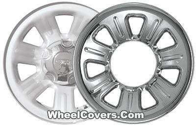 Premium FX 15in Chrome Wheel Skins – 7 Dimpled Spokes – Ford Ranger 2000-2011