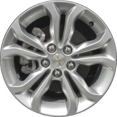 Gloss Black Wheel Skins For 2011-2016 Chevy Cruze (16 Inch) – Set Of 4 By CCI