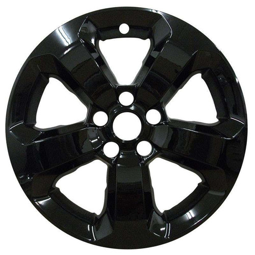 2018-2021 Jeep Compass Patriot 17" Gloss Black Wheel Skins 7017 GB SET OF 4