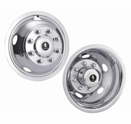 DODGE RAM 3500 2003 - 2018 17" Dually Wheel Simulators Dual Skins Liners Covers SET OF 4