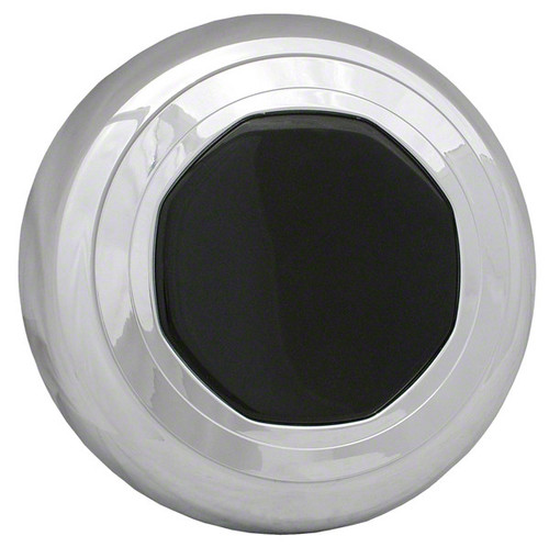 Lincoln Town Car Replica Chrome/Black Center Cap #F5VC1A096BA