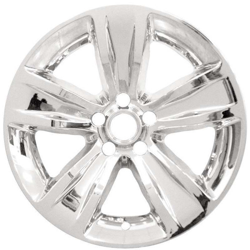 SCRATCHED Dodge Charger Challenger Chrome Wheel Skin / Hubcap / Wheel Cover 18" 2521 2015 2016 2017 2018 2019 2020 2021 2022 2023 SINGLE PIECE