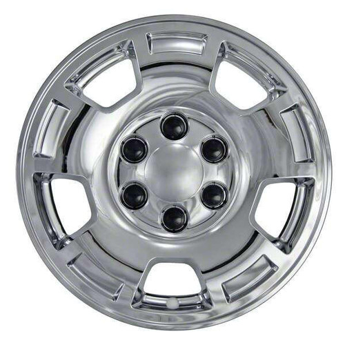 Chevrolet Avalanche Silverado Suburban Tahoe Chrome Wheel Skins / Hubcaps / Wheel Covers 17" 5299 5421 2007 2008 2009 2010 2011 2012 2013 2014 SET OF 4