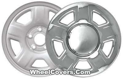 Ford Escape Mazda Tribute Chrome Wheel Skins / Hubcaps / Wheel Covers 15" 3426 2001 2002 2003 2004 2005 2006 2007 SET OF 4