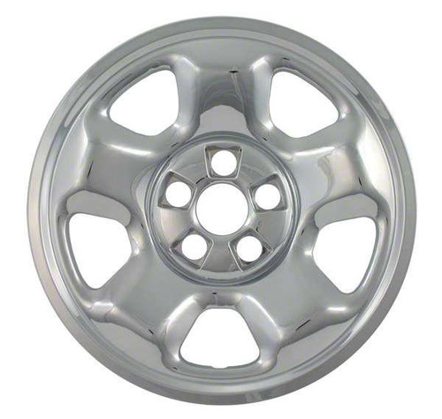 Honda Pilot Ridgeline Chrome Wheel Skins / Hubcaps / Wheel Covers 17" 63894 2005 2006 2007 2008 2009 2010 2011 2012 2013 2014 2015 SET OF 4