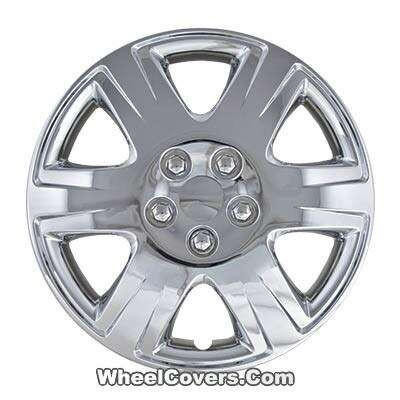 15" New Aftermarket Custom Hubcaps / Wheel Covers Set of 4 422 Series 15" Chrome 422-15-C