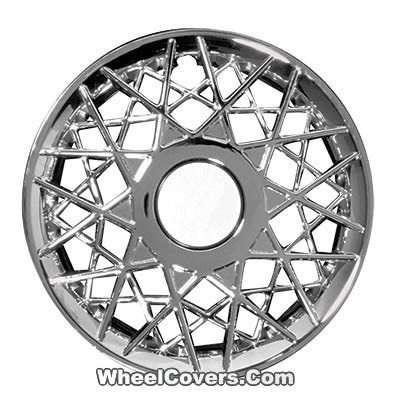 16" New Aftermarket Custom Hubcaps / Wheel Covers Set of 4 150 Series 16" Chrome 150-16-C