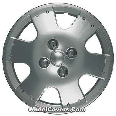 14" New Aftermarket Custom Hubcaps / Wheel Covers Set of 4 193 Series 14" Silver 193-S-14