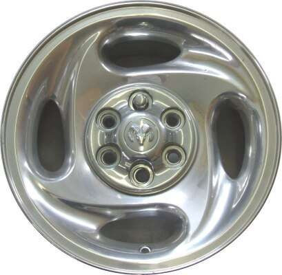 Dodge Durango Wheel Rim Polished 15" 1998 1999 2097 ALY2097 #52106144AA