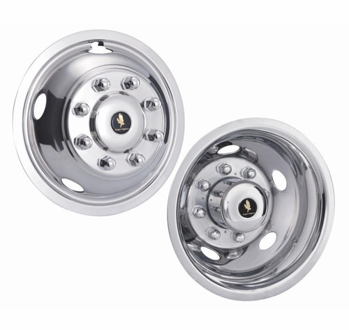 2012 - 2018 Dodge Ram 3500 Stainless Steel Wheel Simulators / Liners 17"