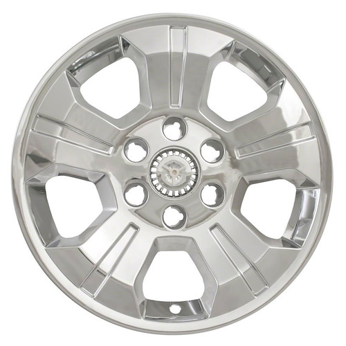 Chevrolet Silverado GMC Sierra 2014 2015 2016 2017 2018 5819 5695 5647 Chrome Wheel Skins / Hubcaps / Wheel Covers 18" SET OF 4