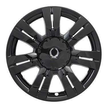 Cadillac SRX Black Wheel Skins / Hubcaps / Wheel Covers 18" 4665 4664 2010 2011 2012 2013 2014 2015 2016 SET OF 4
