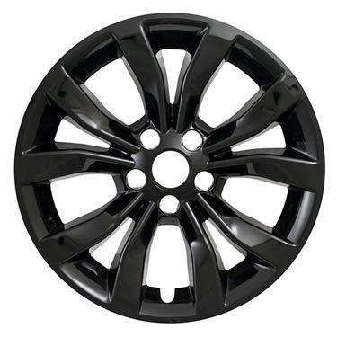 Chrysler 300 Black Wheel Skins / Hubcaps / Wheel Covers 17" 2015 2016 2017 2018 SET OF 4