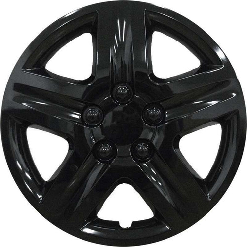 17" New Custom Aftermarket Hubcaps / Wheel Covers Set of 4  17" BLACK