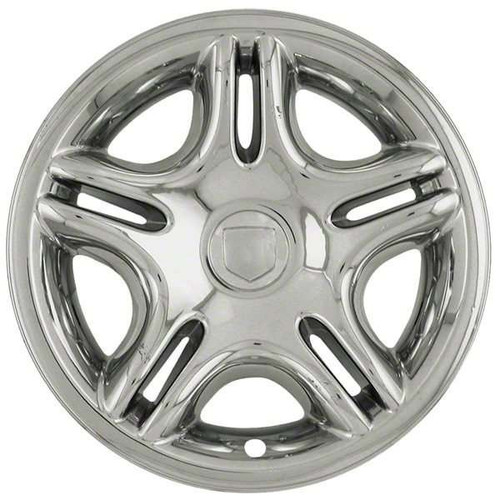 Dodge Dakota Durango Chrome Wheel Skin / Hubcap / Wheel Cover 17" 2105 1998 1999 2000 2001 2002 SINGLE PIECE