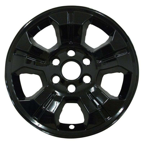 Chevrolet Silverado 2014 2015 2016 2017 2018 2019 5819 5695 5647 IMP 392 Black Wheel Skin / Hubcap / Wheel Cover 18" SINGLE